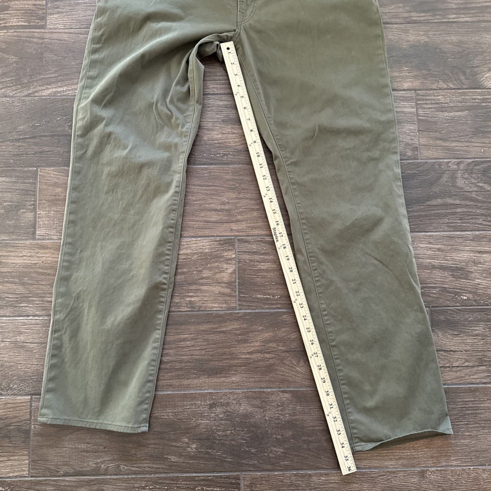 Polo Ralph Lauren Chino Pants Men 40T Tall 35 Inseam Classic Fit Olive Green - Picture 5 of 10